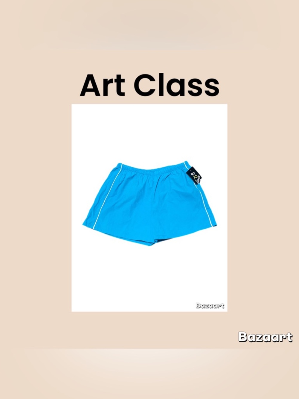 Art Class Girls Nylon Track Shorts Size Medium NWT